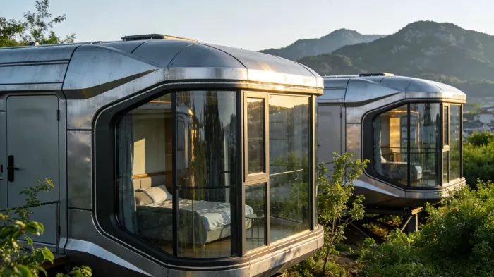 ហេតុអ្វីបានជា Prefabricated Space Capsule Home គឺជាជម្រើសដ៏ល្អបំផុតសម្រាប់កន្លែងបោះជំរុំក្រៅ?