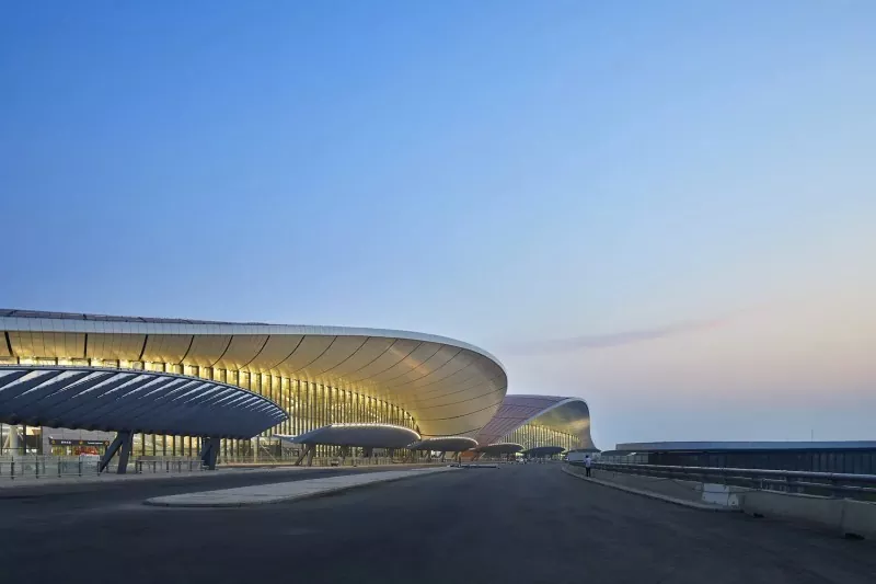 ចំណតដែក Prefabricated Span ធំ