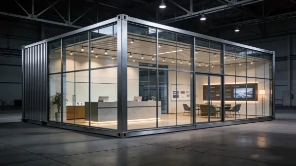 សាលតាំងពិព័រណ៌ សំណង់ដែក Prefabricated